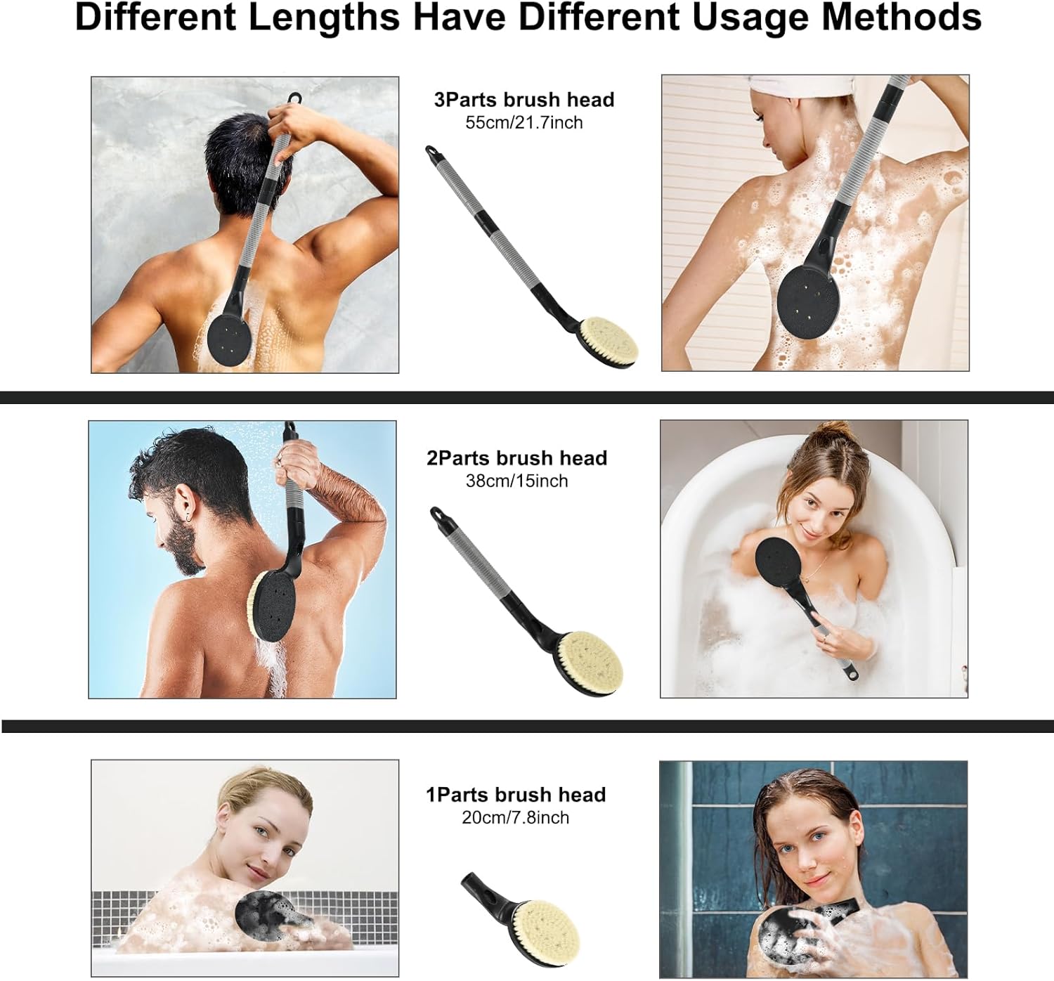 Back Scrubber for Shower, 21.7