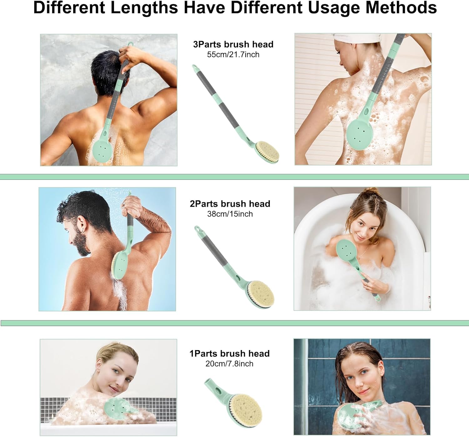 Back Scrubber for Shower, 21.7