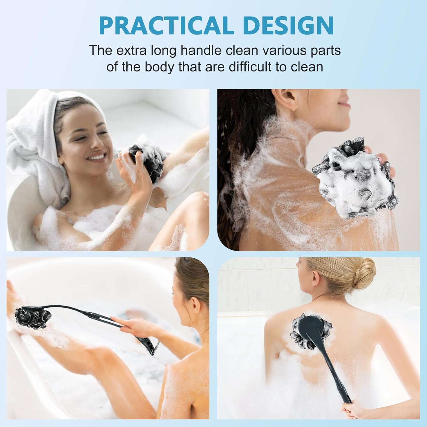 Loofah with Handle, 20.5