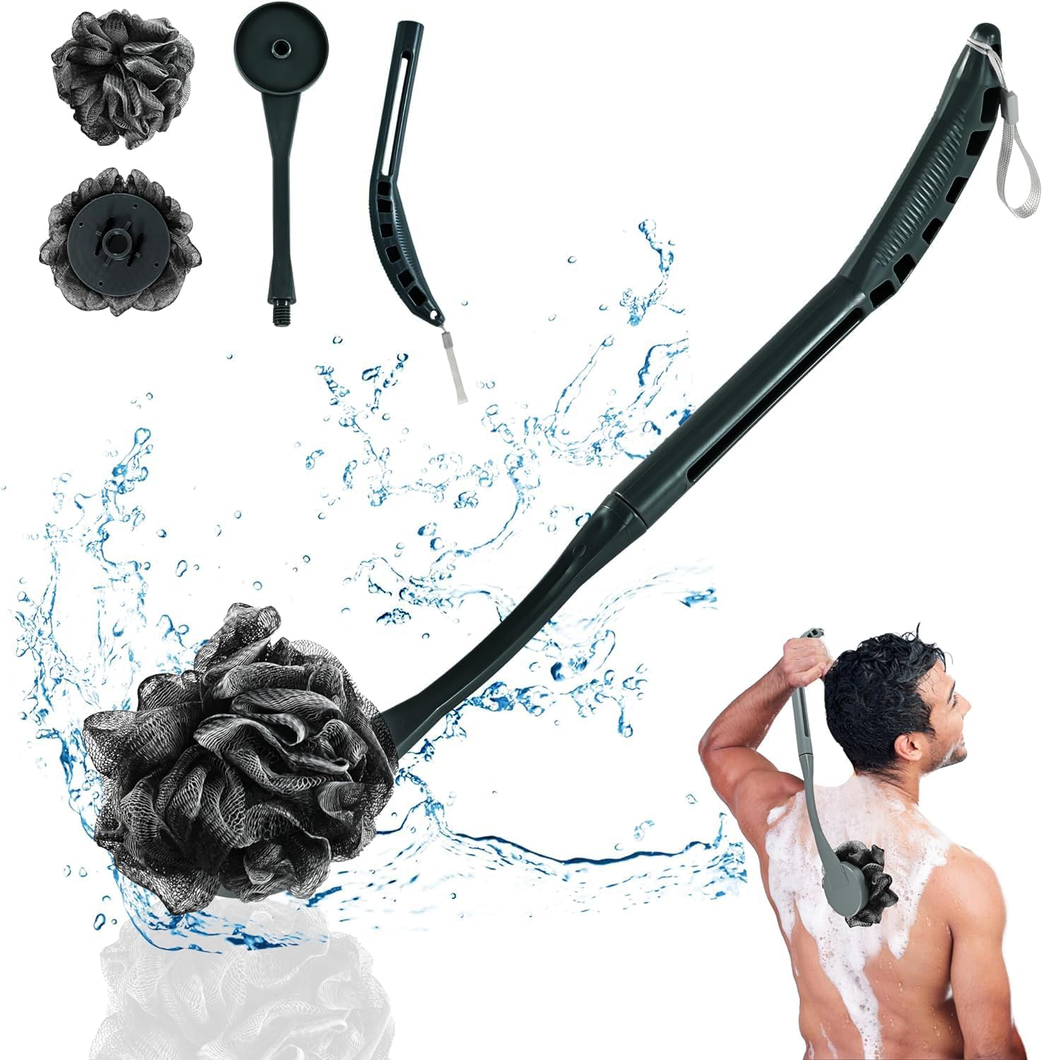 Loofah with Handle, 20.5