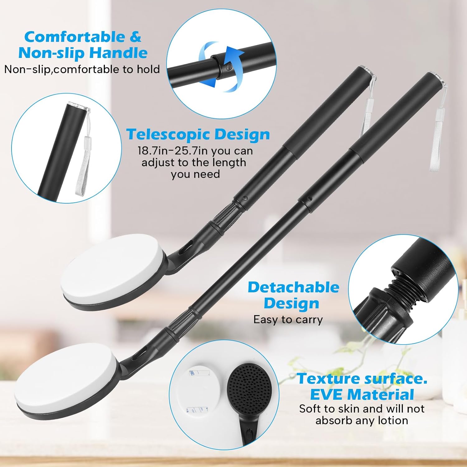 Lotion Applicator for Back, 25.7